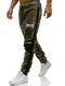 BOLF Herren Sporthose Trainingshose mit Camo-Muster CRWS DNM 3782B Mehrfarbig M [6F6]