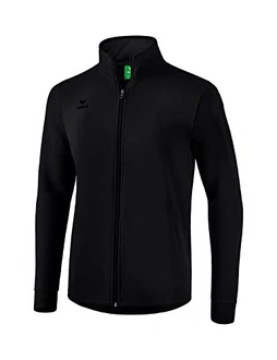 Erima Herren Jacke Sweatjacke Casual Basics Schwarz