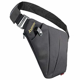 Umhängetasche Sport Brusttasche Praktische Anti-Diebstahl-Sicherheits-Umhängetasche Wasserdichte Umhängetasche Tragbar für Jugendliche und Erwachsene Reisen im Freien(Schwarz/Für Rechtshänder)