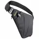 Asgens Umhängetasche Sport Brusttasche Praktische Anti-Diebstahl-Sicherheits-Umhängetasche Wasserdichte Umhängetasche Tragbar für Jugendliche und Erwachsene Reisen im Freien（Schwarz/Für Rechtshänder）