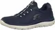 Skechers Herren Summits Slip On Sneaker, Blau (Navy Mesh/Trim NVY), 43 EU