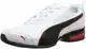 PUMA Unisex Leader VT SL Laufschuhe, Weiß (White-Black-Flame Scarlet), 43 EU
