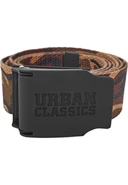 Unisex Woven Rubbered Touch UC Gürtel, Mehrfarbig (Wood Camo 00396), 120 cm