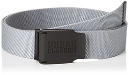 Unisex Woven Rubbered Touch UC Gürtel, Grau (Grey 00111), 120 cm