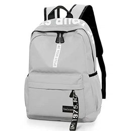 Schulrucksack Schultaschen Mädchen Teenager Rucksack Schultasche Canvas Schulrucksäcke wasserdichte Schulrucksack Backpack Daypacks für Damen Herren geeignet für 15.6 Zoll Laptop Notebook