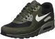 Nike Herren Air Max 90 Essential Laufschuhe, Mehrfarbig (Cargo Khaki/Light Bone/Dark Stucco/schwarz), 43 EU
