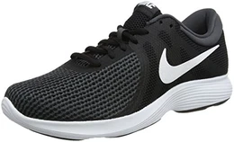 Revolution 4, Herren Laufschuhe, Schwarz (Black/White/Anthracite 001), 43 EU (8.5 UK)