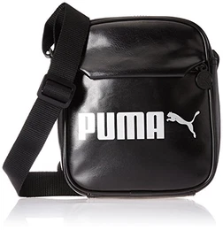 Erwachsene Campus Portable PU Tasche, schwarz ( Black), OSFA