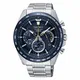 Seiko Chronograph Herren-Uhr Edelstahl mit Metallband SSB301P1