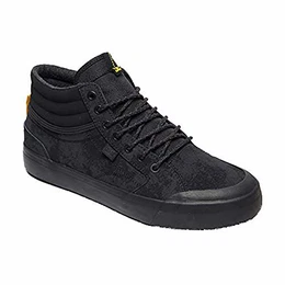 DC - - Evan Hi Wnt Schuhe, 44, Black/Yellow