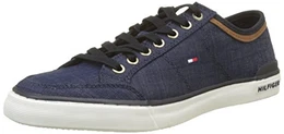 Herren CORE Material Mix Sneaker, Blau (Midnight 403), 44 EU