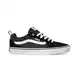 Herren Vans Größe 40,5, Filmore Sneaker Schwarz & Weiß Wildleder & Mesh Canvas Sportschuhe, Low-Top Turnschuhe für Herren, Leichte Herrenschuhe von Vans Active Wear Range (EU 40,5)