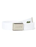 Lacoste Herren Gürtel RC2012 Blanc