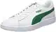Puma Unisex-Erwachsene Smash v2 L Sneaker, White-Amazon Green, 42 EU