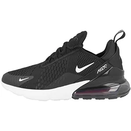 Herren Air Max 270 Sneakers, Black Anthracite White Solar Red, 43 EU