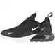 Nike Herren Air Max 270 Sneakers, Black Anthracite White Solar Red, 43 EU