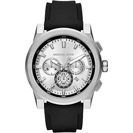 Herren Analog Quarz Uhr mit Silikon Armband MK8596