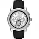 Michael Kors Herren Analog Quarz Uhr mit Silikon Armband MK8596