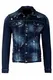 98-86 Jeans Jacke Herren Blau Denim Biker Style Logo Jeansjacke Vintage Trucker (Blau, M)
