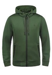 Newton Herren Neoprenjacke Regenjacke Übergangsjacke Mit Kapuze, Größe:M, Farbe:Duffel Bag Green (77019)