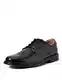 Clarks Herren Un Aldric Lace Derbys, Schwarzes Leder, 43 EU