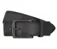 LLOYD Men's Belts Gürtel Herrengürtel Ledergürtel Grau 6838, Länge:90 cm, Farbe:Grau