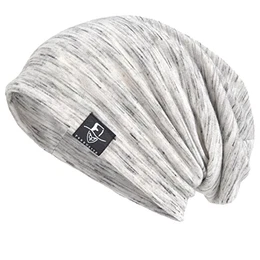 Herren Slouch Hollow Mütze Thin Sommer Cap Strickmützen Beanie Skullcap (Multi-Blass)