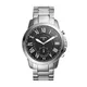 Fossil Herren Analog Quarz Uhr mit Edelstahl Armband FTW1158