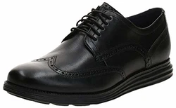 Cole Haan Herren Original Grand Wingtip Oxfords Schnürhalbschuhe (COZ7W) Schwarz