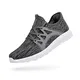ZOCAVIA Herren Damen Sneaker Running Laufschuhe Sportschuhe rutschfeste Sneaker, Grauweiß, 44 EU