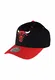 Mitchell & Ness Snapback Cap INTL151 Chicago Bulls Schwarz Rot, Size:ONE Size
