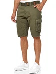 Indicode Herren Monroe Cargo ZA Shorts Army Indicode Herren Monroe Cargo ZA Shorts Army