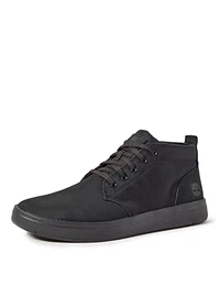 Herren Davis Square F/L Sneaker Halbhoch, Schwarz (Blackout Nubuck 1), 43 EU