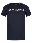 JACK & JONES JJECorp Logo Tee SS Crew Neck NOOS (12137126) Blau/Navy Blazer JACK & JONES JJECorp Logo Tee SS Crew Neck NOOS (12137126) Blau/Navy Blazer