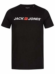 JACK & JONES JJECorp Logo Tee SS Crew Neck NOOS (12137126) Black