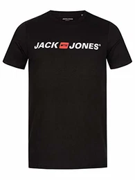 Herren T-Shirt JJECorp Logo Tee 12137126 Black M
