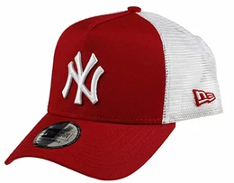Clean Trucker 2 Adjustable Cap NY Yankees Rot Red White, Size:ONE Size