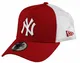 New Era Clean Trucker 2 Adjustable Cap NY Yankees Rot Red White, Size:ONE Size