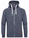 Yazubi Sweatjacke Hoodie Kapuzen Hoodie Mit Reißverschluss Herren Blauer Zipper Hoody Männner Kapuzenjacke Jacob, Blau (Grisaille Blue 183912), M