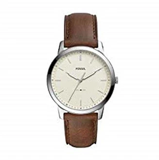 Fossil Analog Quarz Uhr mit Leder Armband (FS) FS5439