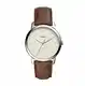 Fossil Herren Analog Quarz Uhr mit Leder Armband FS5439