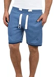 !Solid Benjamin Sweatshorts Faded Blue Melange !Solid Benjamin Sweatshorts Faded Blue Melange