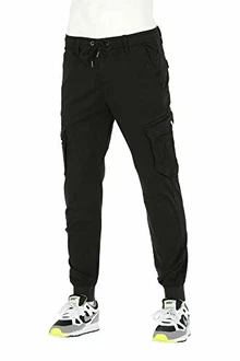 REELL Cargohose Reflex Rib Cargo Schwarz