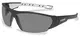 uvex i-works Unisex Arbeitsbrille EN166 & EN172 -, Schutzbrille mit UV400 UV-Filter, schwarz-weiss, getönt