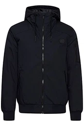 Tilly Sporty Herren Übergangsjacke Herrenjacke Jacke gefüttert mit Kapuze, Größe:L, Farbe:Insignia Blue (1991)