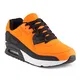 FiveSix Herren Damen Sportschuhe Dämpfung Sneaker Laufschuhe Orange/Schwarz-W EU 41