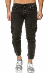 RedBridge Cargojeans Used Look Schwarz