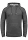 !Solid Mosi Herren Kapuzenpullover Hoodie Pullover Mit Kapuze Aus 100% Baumwolle, Größe:M, Farbe:Dark Grey (2890)
