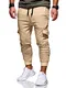 MT Styles Herren Cargo Jogger Trainingshose Jogginghose Sporthose R-2221 [Beige, M]