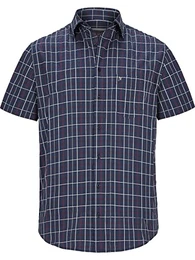 Herren Kurzarmhemd Feeliks dunkelblau 4XL (XXXXL) - 49/50